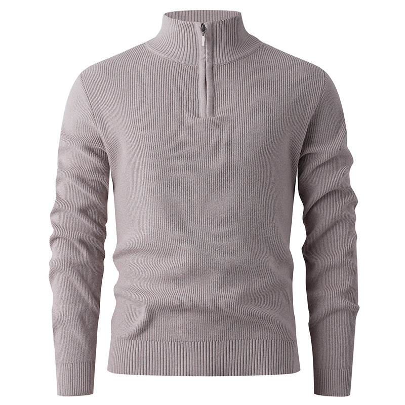 Herren Strickpullover mit Stehkragen Krohn-e