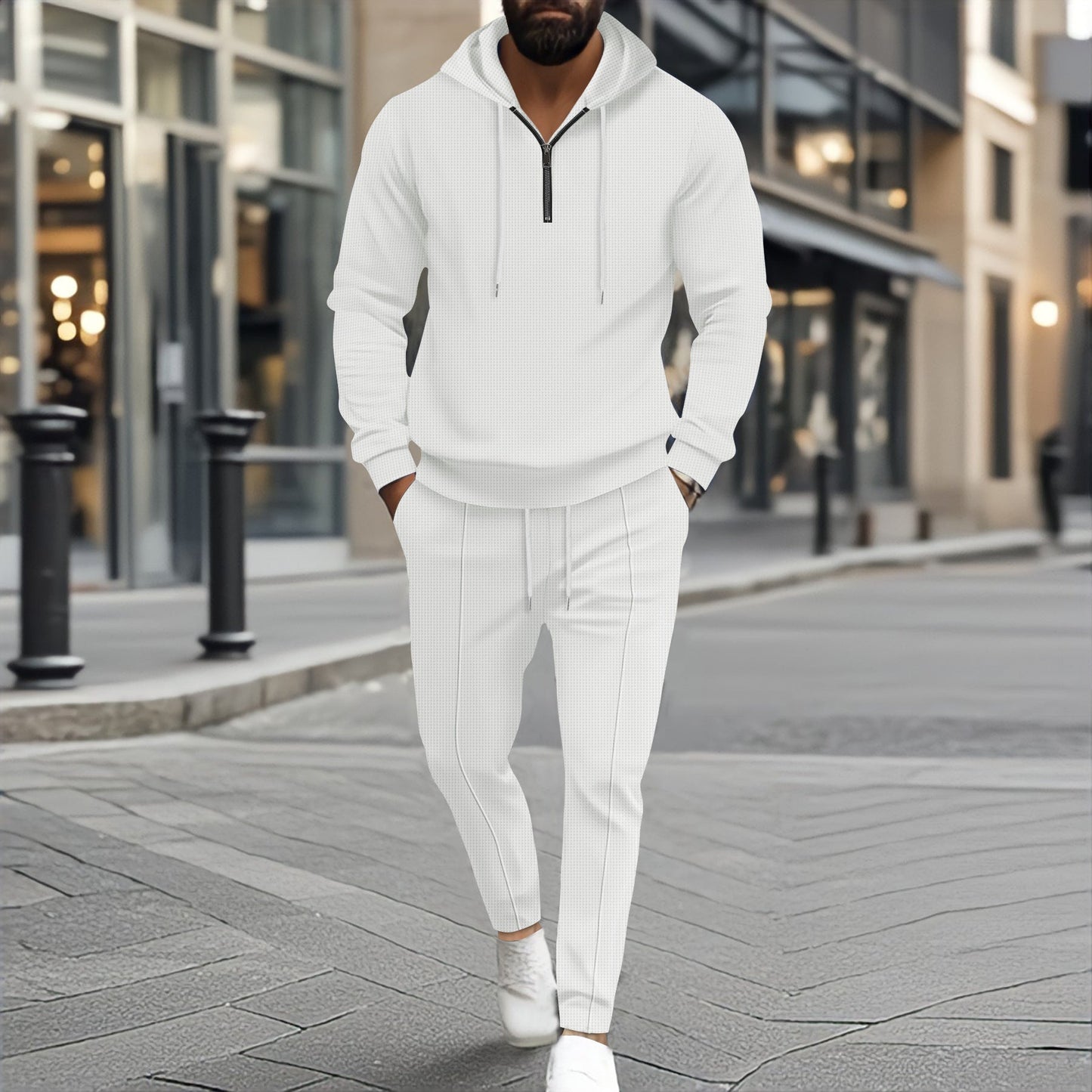 Herren lässiger Hoodie und Jogginghose Set Krohn-e