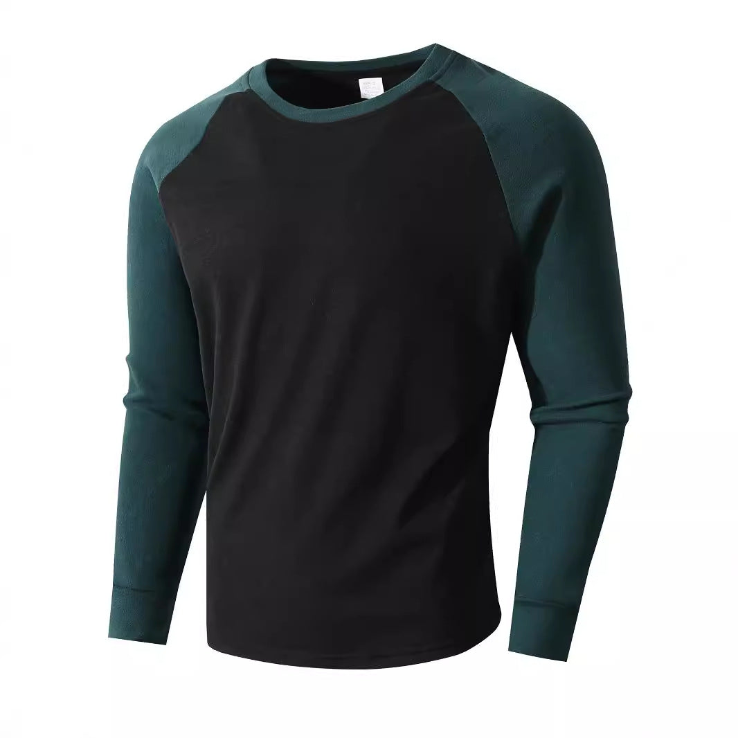 Herren Sportliches Langarmshirt mit Raglanärmeln Krohn-e