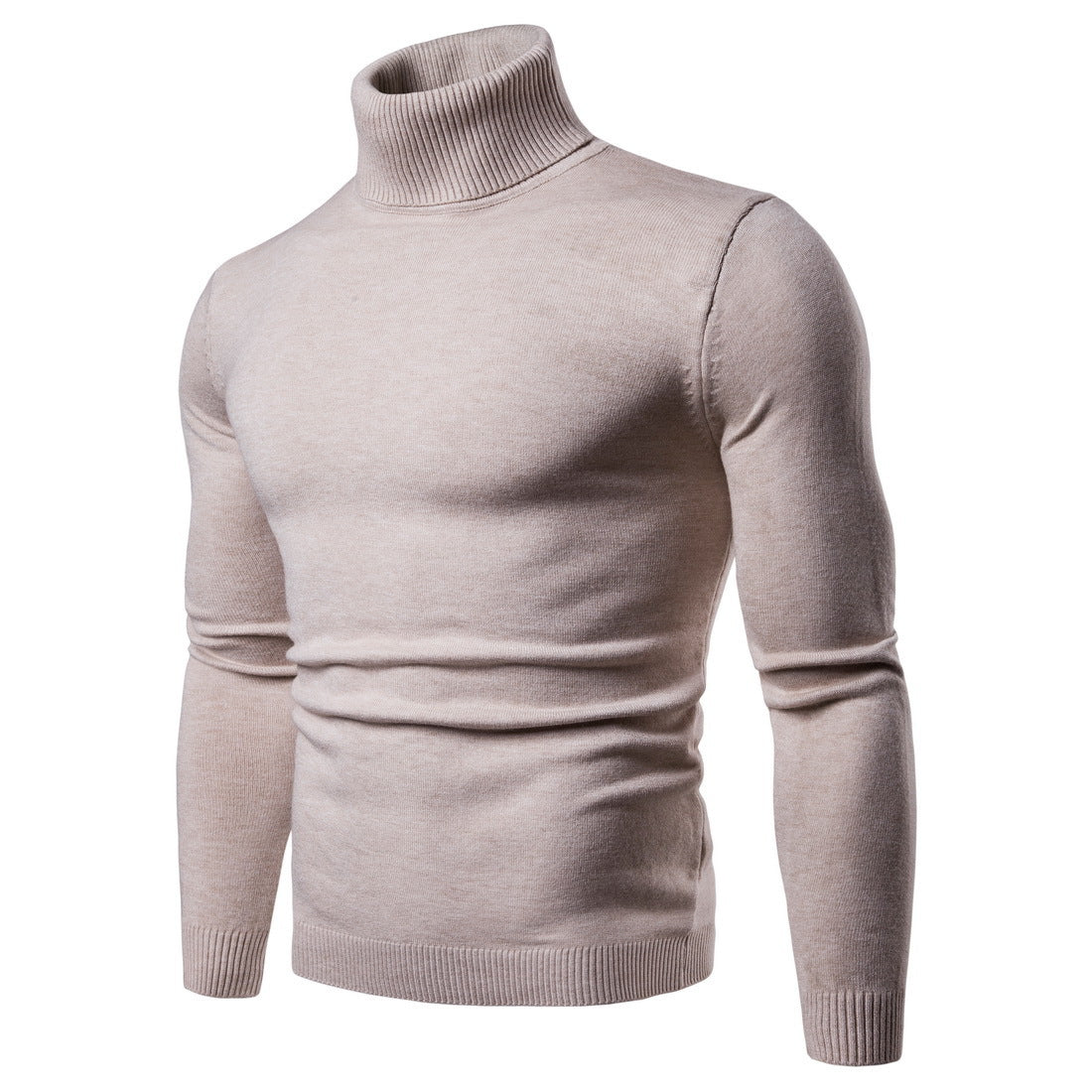 Herren Rollkragenpullover aus weichem Strick Krohn-e
