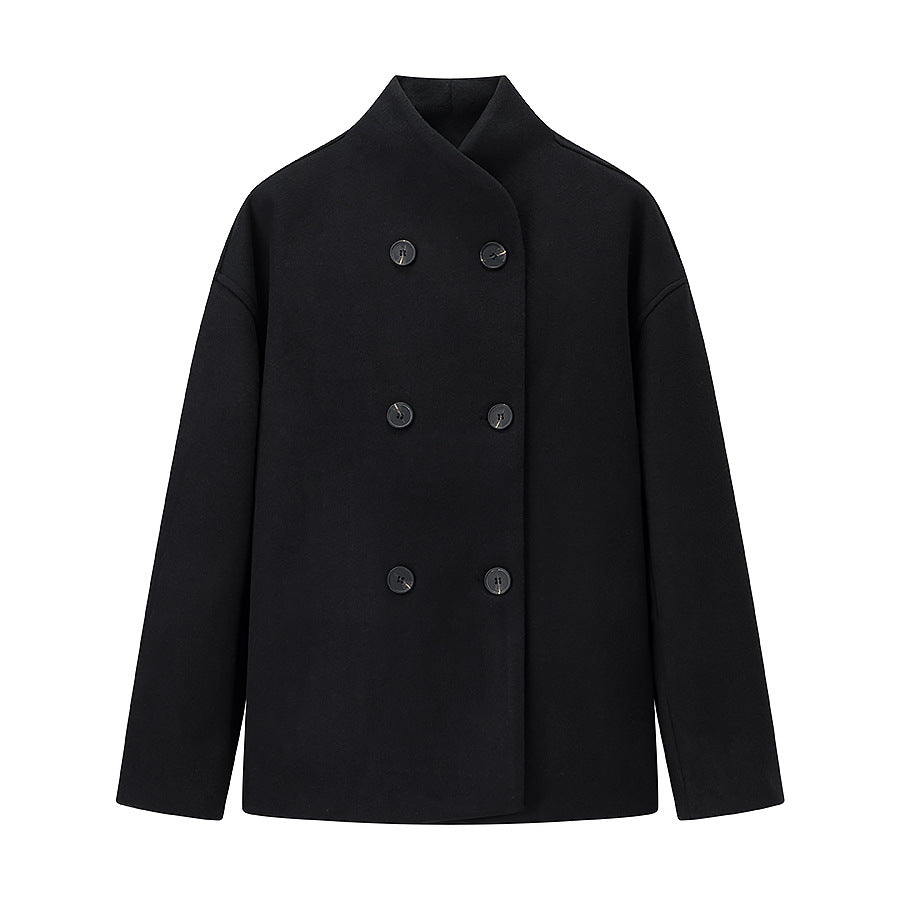 Damen modische Wolljacke im klassischen Schnitt Krohn-e