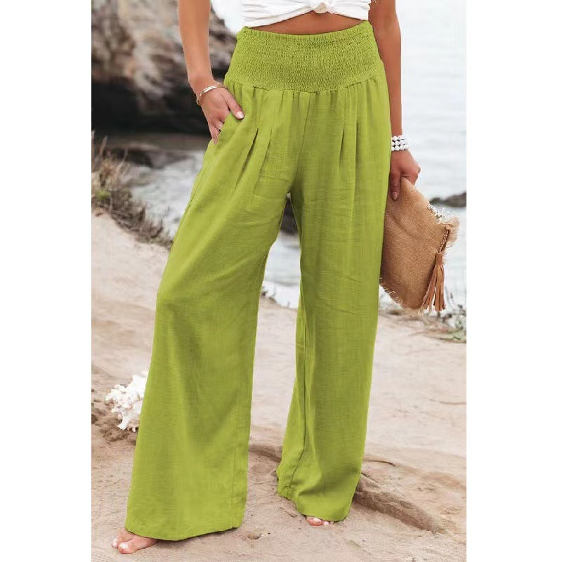 Damen Weite Leinenhose Krohn-e