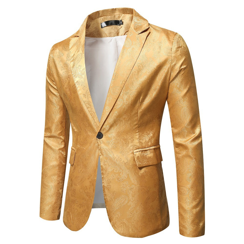 Herren eleganter Blazer mit Paisleymuster Krohn-e