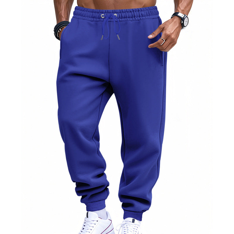 Herren modische Jogginghose mit elastischem Bund und seitlichen Taschen Krohn-e