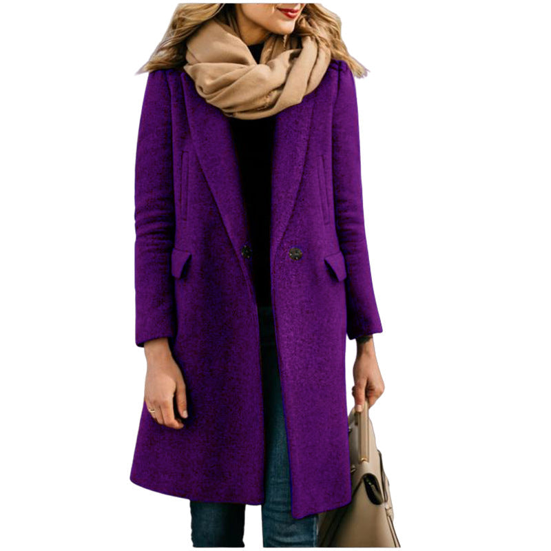 Damen eleganter Schnittmantel Krohn-e