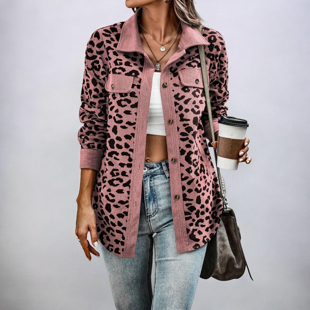 Krohn-e | Stilvolle Leopardenjacke
