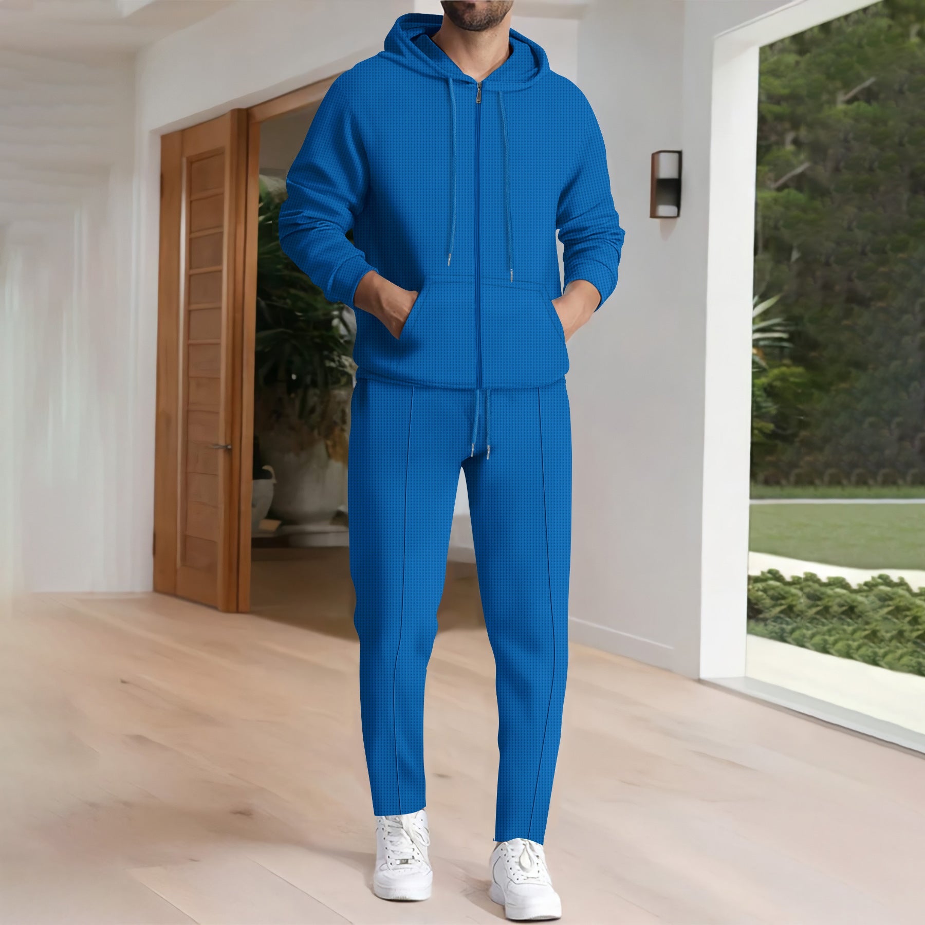 Herren Freizeit-Hoodie und Jogginghose Set mit modernem Design Krohn-e