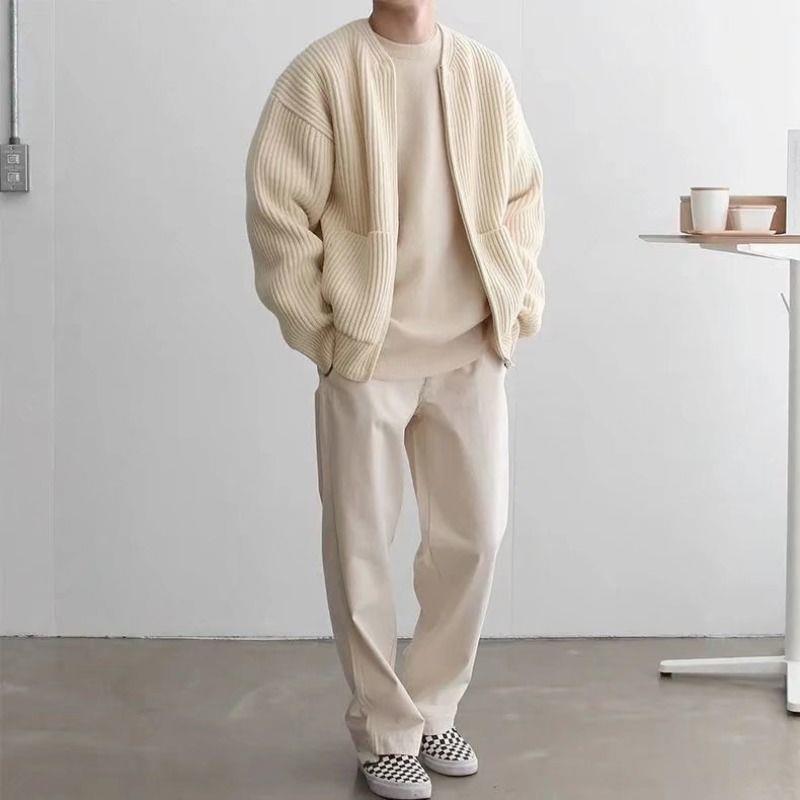 Krohn-e | Lässiger Cardigan Herren