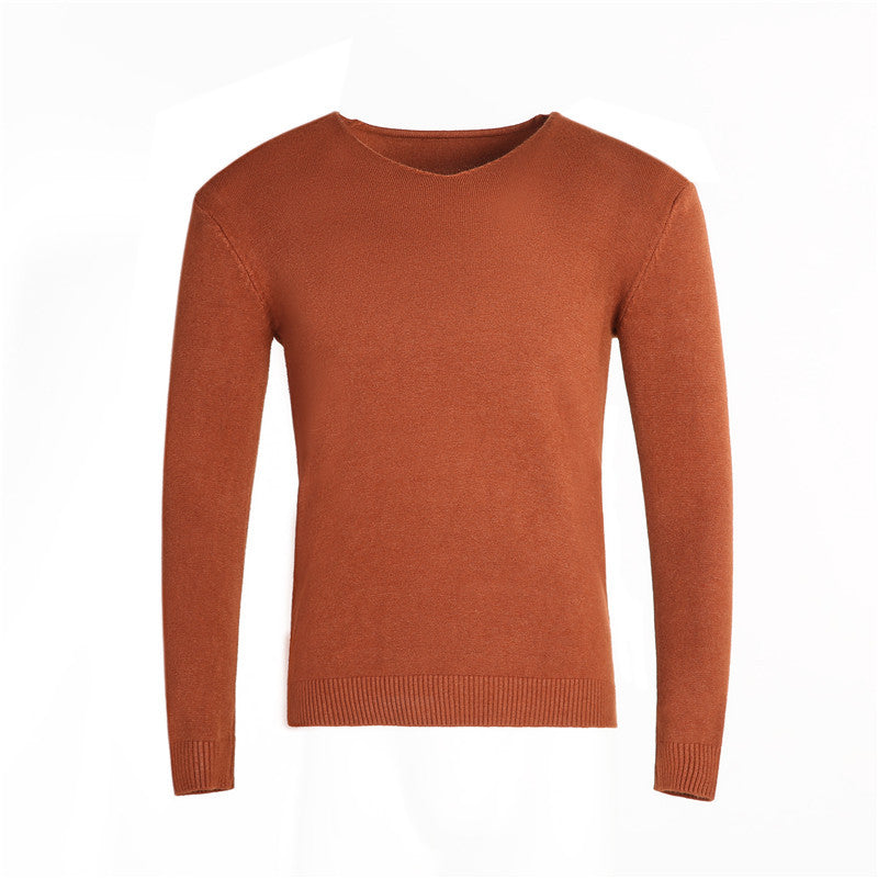 Herren klassischer V-Ausschnitt Pullover Krohn-e