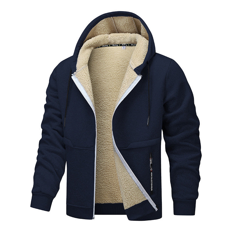 Herren kuschelige Fleecejacke mit hoher Wärmedämmung Krohn-e