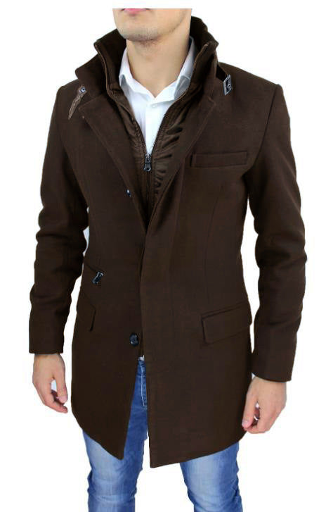 Herren modischer Warmjacke mit innovativem Innenfutter Krohn-e