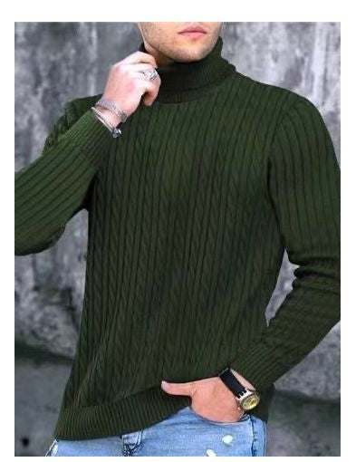 Herren Rollkragenpullover aus komfortabler Strickqualität Krohn-e