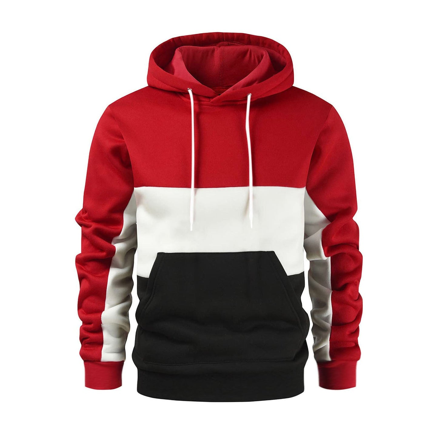 Herren Kapuzenpullover mit modischem Farbblockdesign Krohn-e