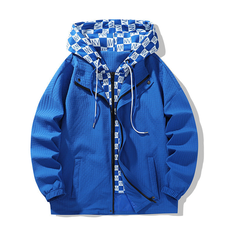 Damen leichte Funktionsjacke mit verstellbarer Kapuze und atmungsaktivem Innenfutter Krohn-e