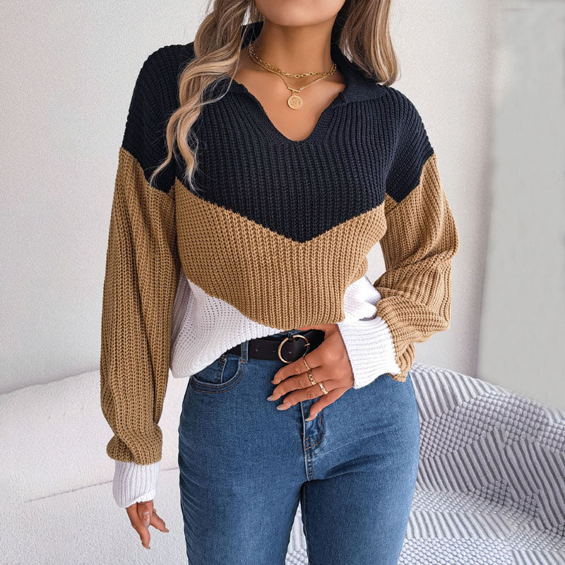 Krohn-e | Warmer Strickpullover Für Tägliches Tragen