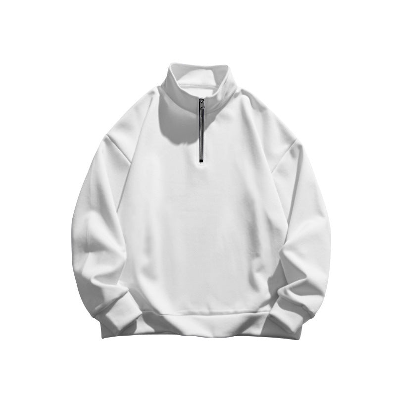 Damen Stehkragen Pullover mit sportlichem Reißverschluss Krohn-e