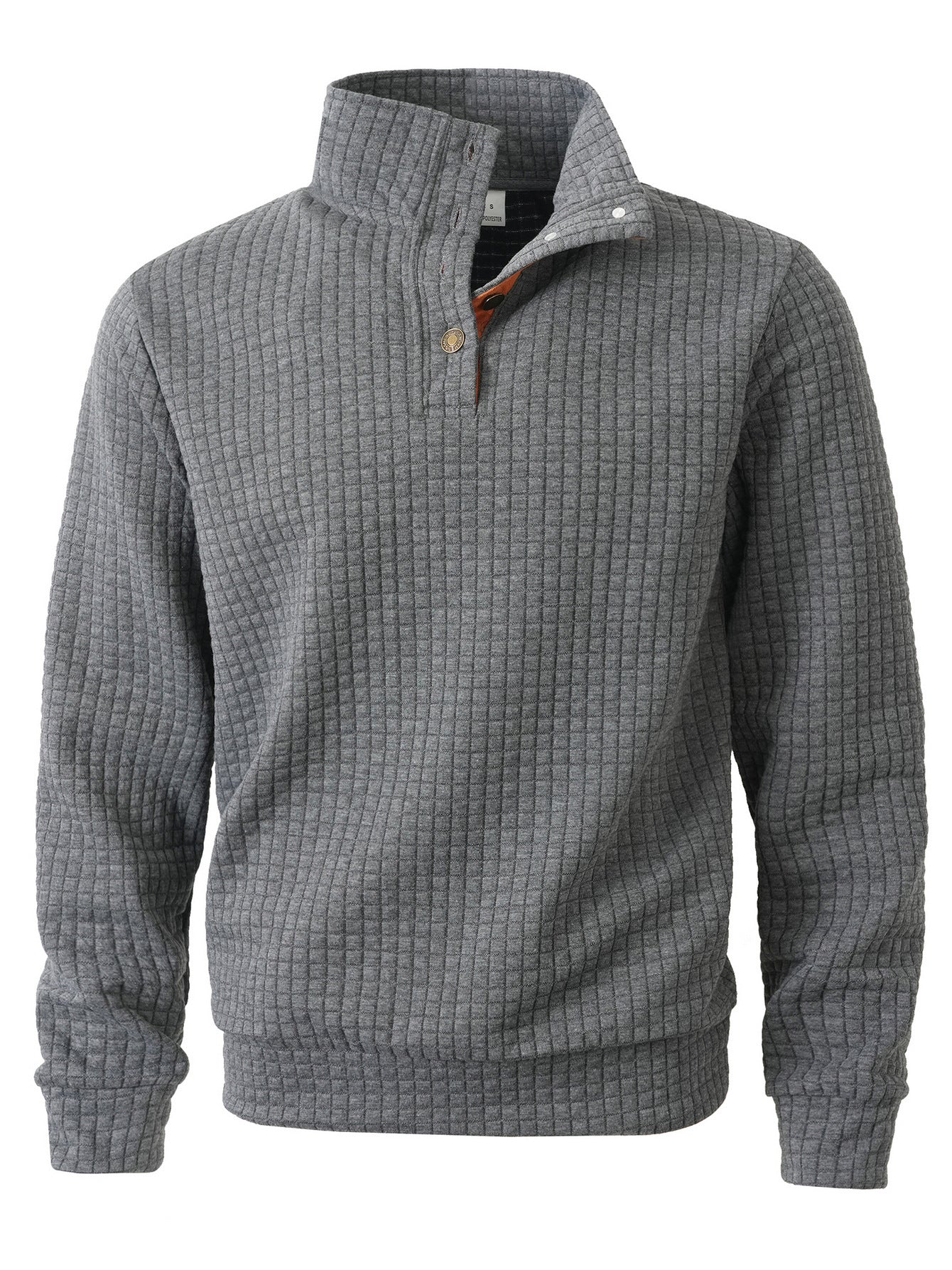 Herren stylischer Pullover mit modischem Stehkragen Krohn-e