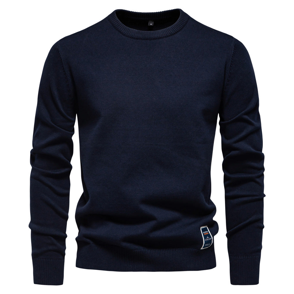 Herren Strickpullover aus hochwertiger Baumwollmischung mit angenehmer Passform Krohn-e