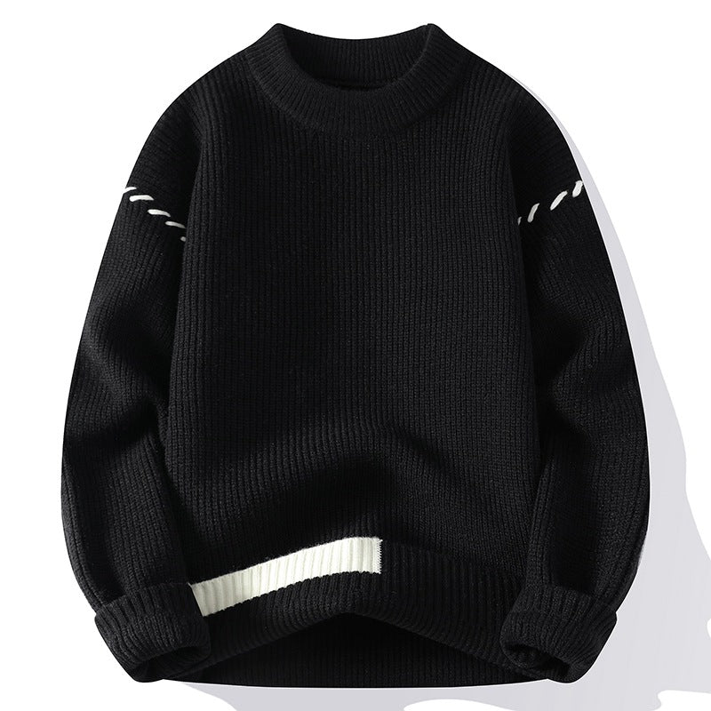 Damen Grober Strickpullover mit innovativem Design und dekorativen Details Krohn-e