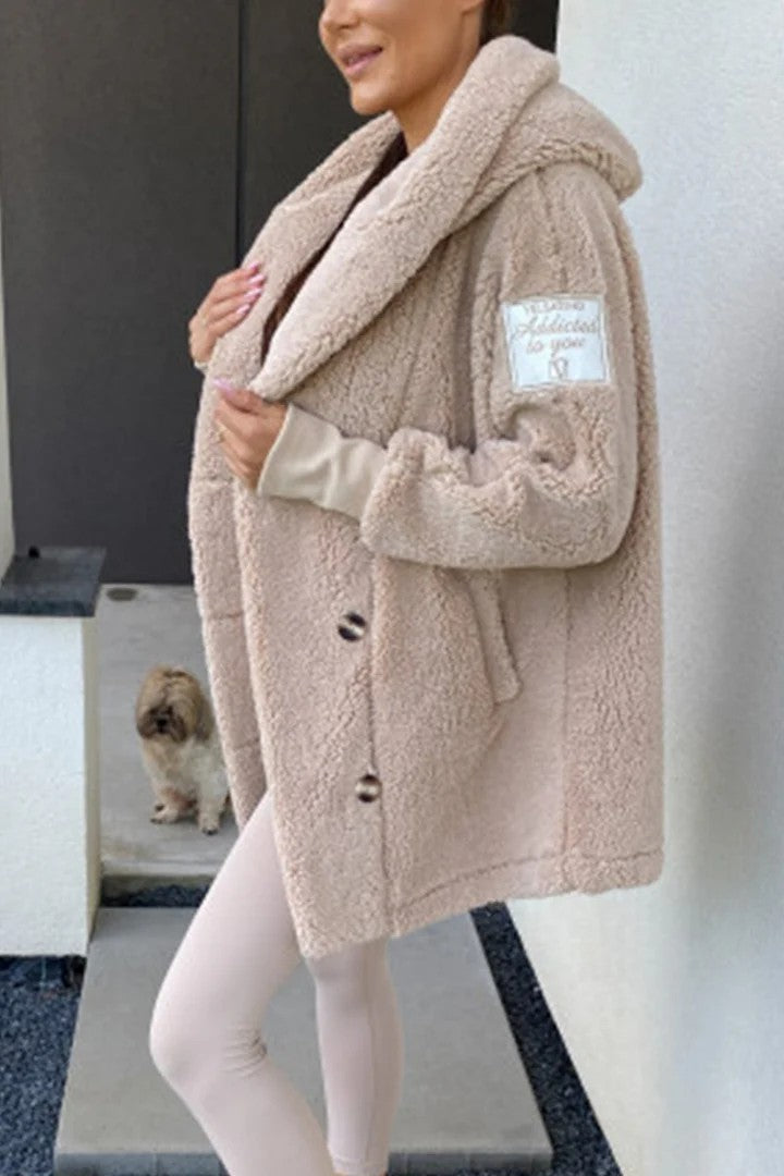 Damen Oversized Teddyjacke Krohn-e