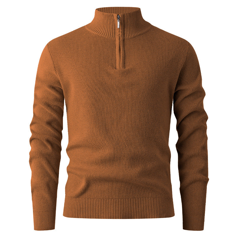 Herren Strickpullover mit Stehkragen Krohn-e