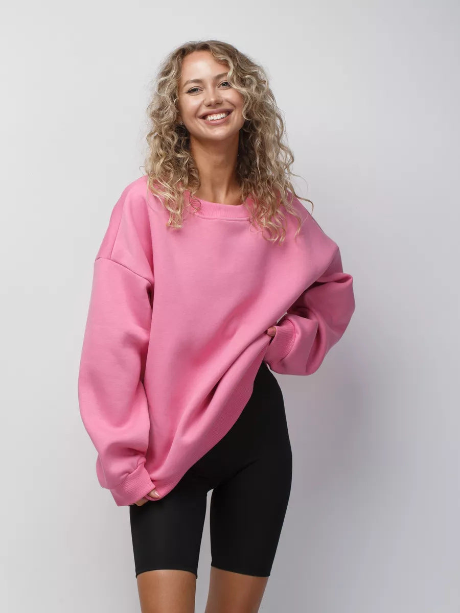 Damen oversized Komfort-Sweatshirt Krohn-e