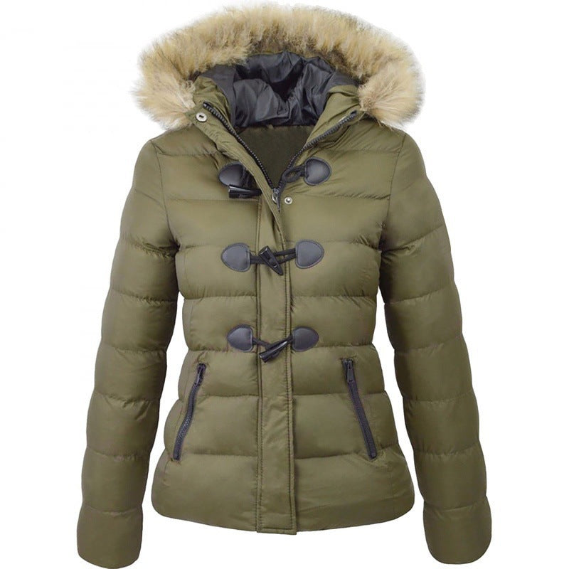 Damen Wintersicherheitsjacke mit abnehmbarer Kapuze Krohn-e