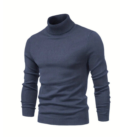 Herren Grober Rollkragenpullover aus wärmendem Material mit strukturierter Oberfläche Krohn-e