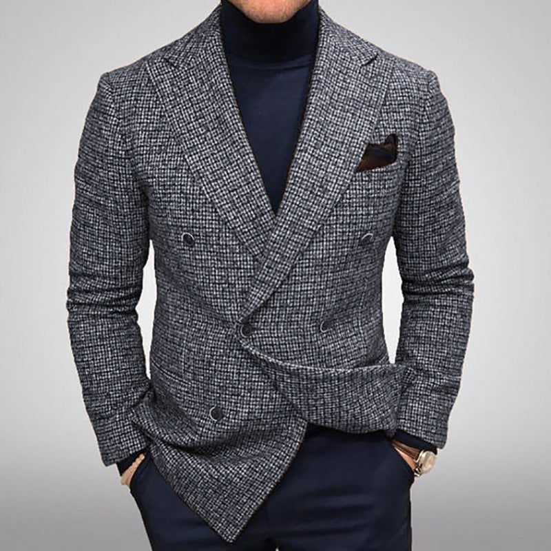 Herren eleganter doppelt gefütterter Blazer Krohn-e