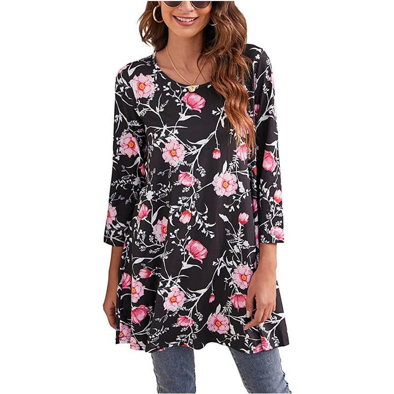 Damen Tunika mit einzigartigem Mandala-Druck Krohn-e