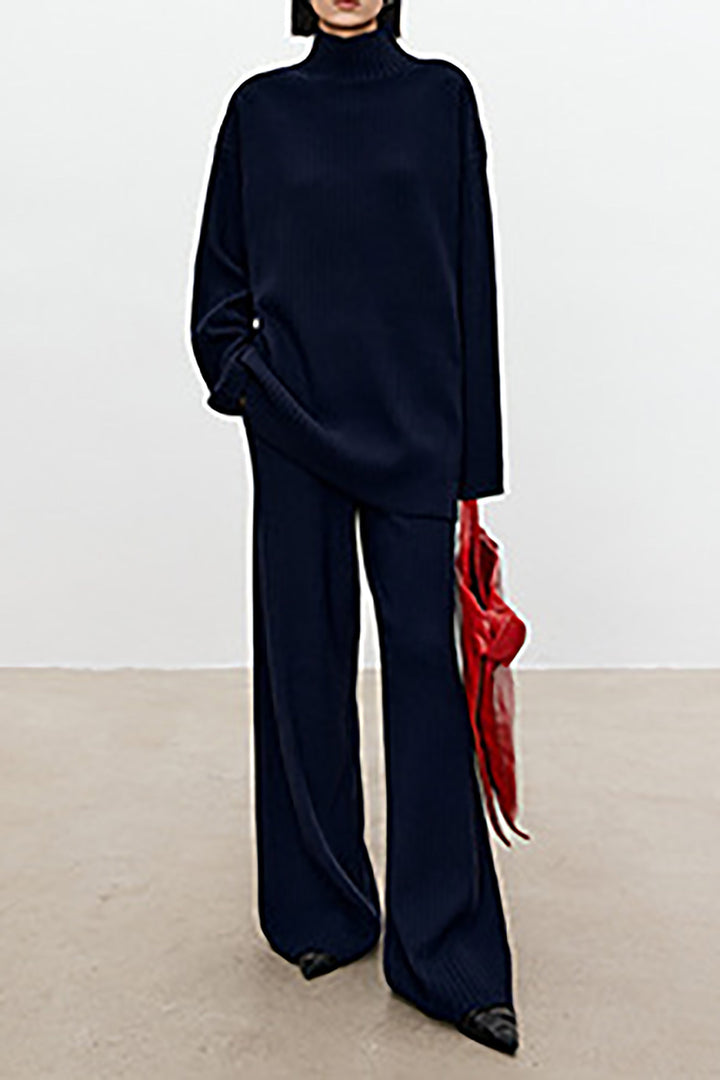 ALORA | Elegantes Rollkragen-Ensemble