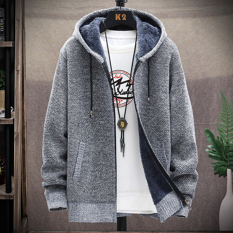 Herren bequeme und stylische Kapuzenjacke Krohn-e