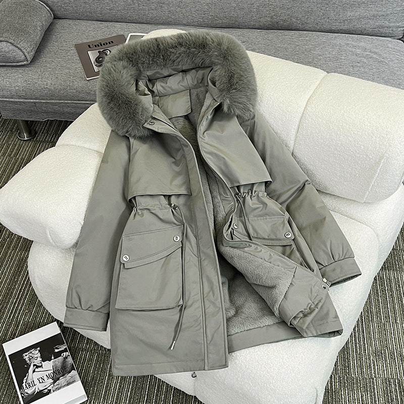 Damen Modischer Winterparka mit kuscheligem Innenfutter und praktischen Taschen Krohn-e