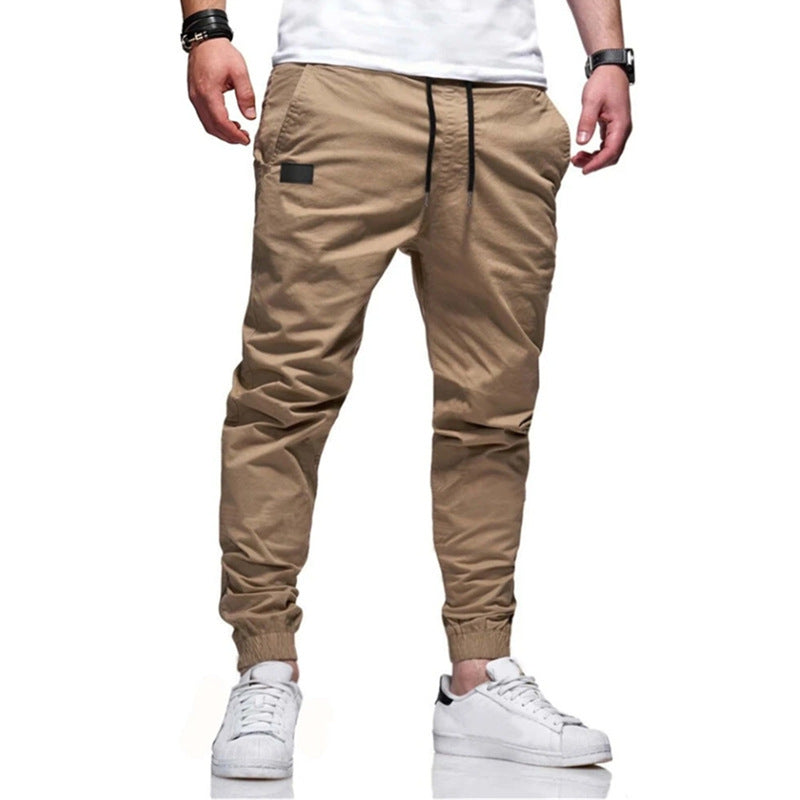 Herren lässige Cargo-Hose mit tapered Schnitt und praktischen Taschen Krohn-e
