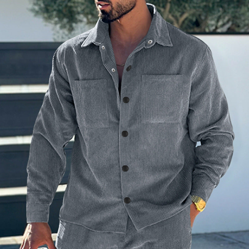 Herren komfortable Outdoor-Jacke mit praktischen Taschen Krohn-e