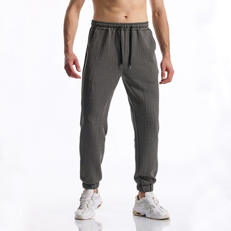 Herren Sportliche Freizeithose mit elastischem Bund und seitlichen Taschen Krohn-e
