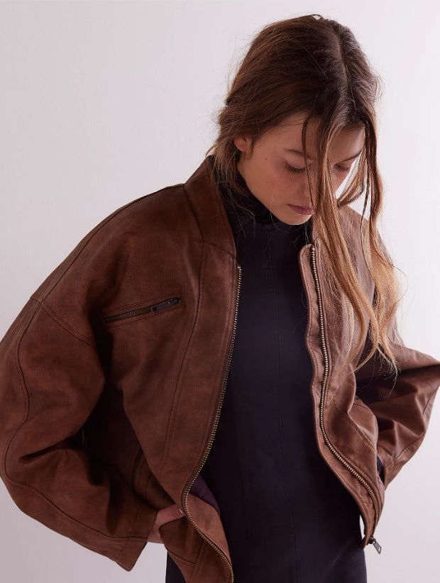 Damen Modische Echtjacke Krohn-e