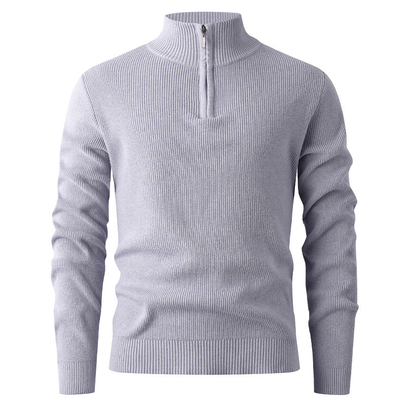 Herren Strickpullover mit Stehkragen Krohn-e