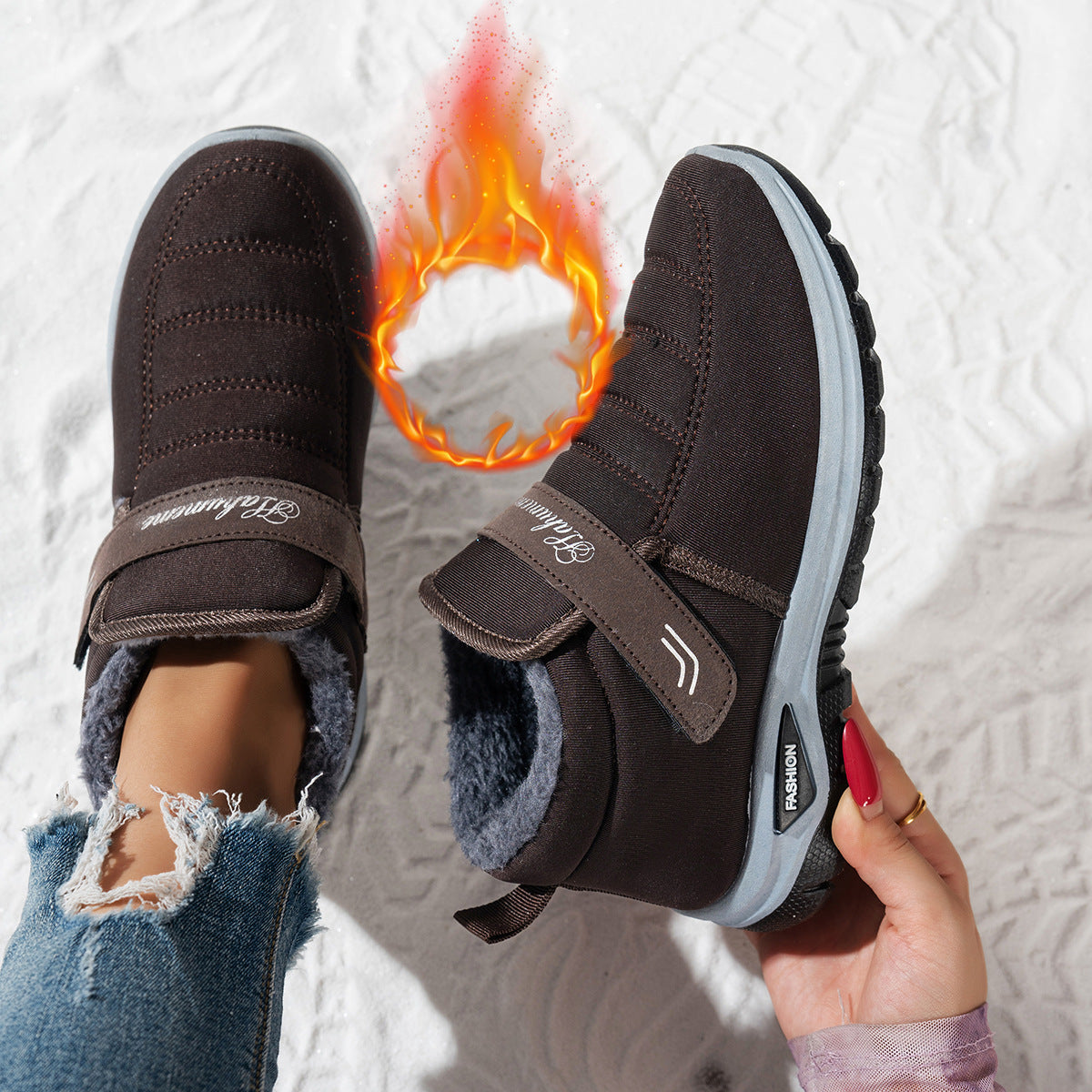 Damen Fleecegefütterte Sneaker Krohn-e