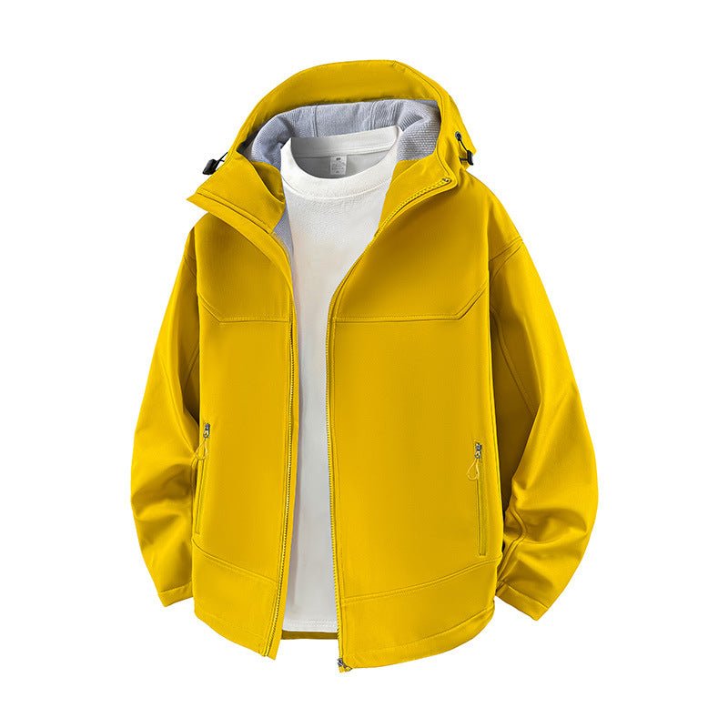 Damen Modische Übergangsjacke mit hohem Kragen und funktionalen Reißverschlusstaschen Krohn-e