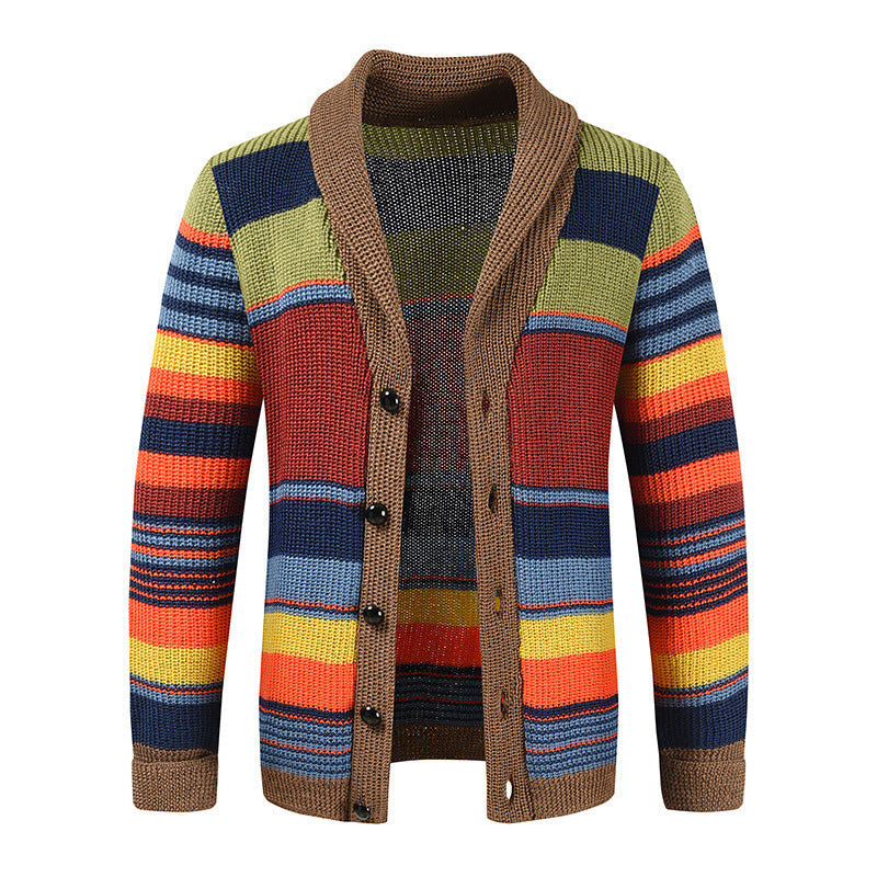 Damen Strickjacke mit buntem Muster Krohn-e
