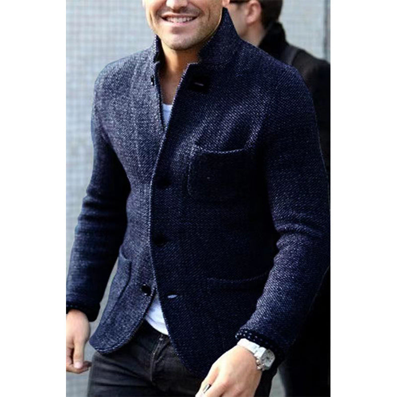 Herren Casual Chic Strickblazer Krohn-e