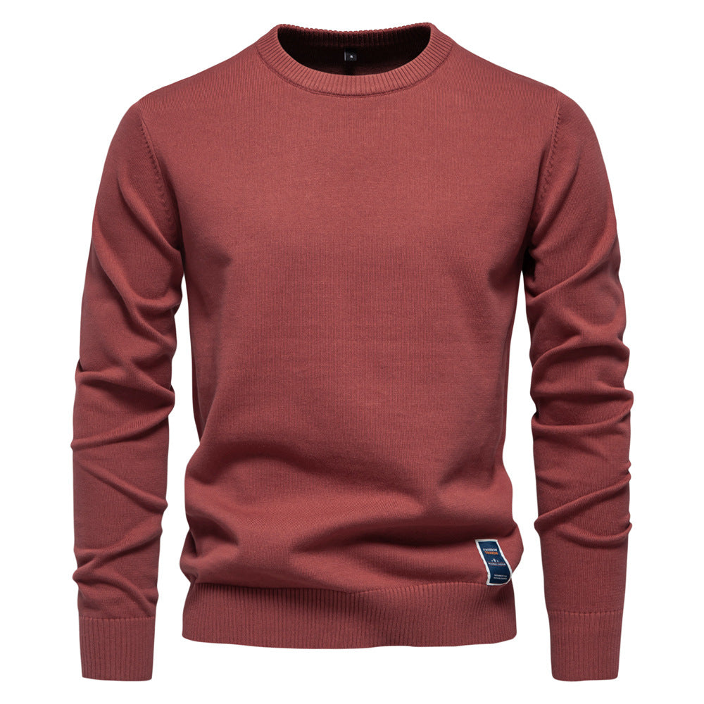 Herren Strickpullover aus hochwertiger Baumwollmischung mit angenehmer Passform Krohn-e