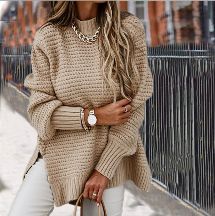 Damen Oversized Pullover mit strukturiertem Strick Krohn-e