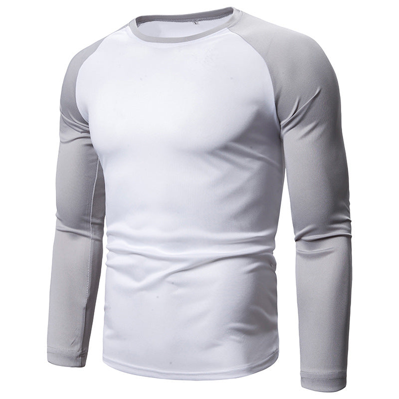 Herren Sportliches Langarm-T-Shirt mit atmungsaktivem Funktionsmaterial Krohn-e