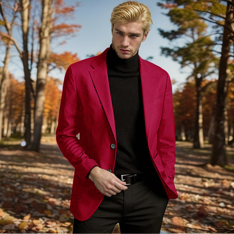 Herren Eleganter Blazer mit stilvollem Schnitt und hochwertigem Material Krohn-e