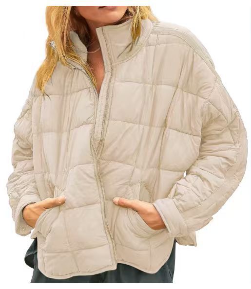 Damen Leichte Steppjacke mit hohem Kragen und praktischen Taschen Krohn-e