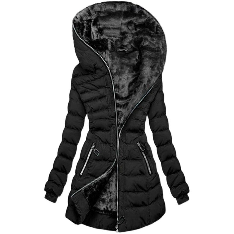 Damen Kapuzenjacke mit warmem Innenfutter Krohn-e