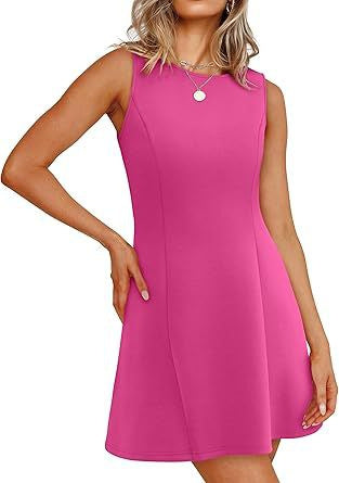 Damen ärmelloses A-Linien Kleid mit zeitlosem Schnitt Krohn-e