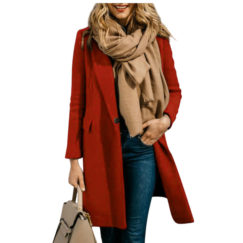 Damen eleganter Schnittmantel Krohn-e